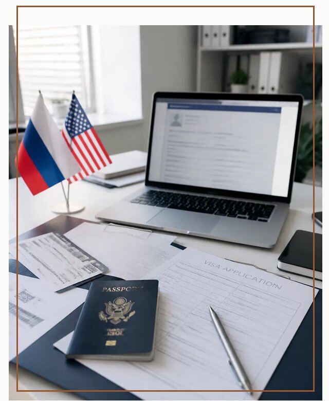 Оформление визы в США для туристов и бизнеса в Полевской