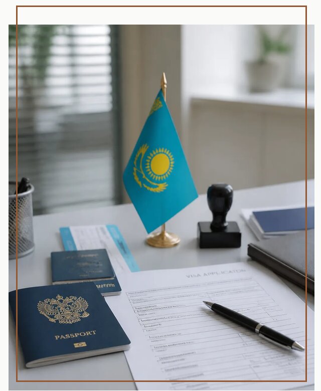 Оформление визы в Казахстан для поездки и работы в Полевской