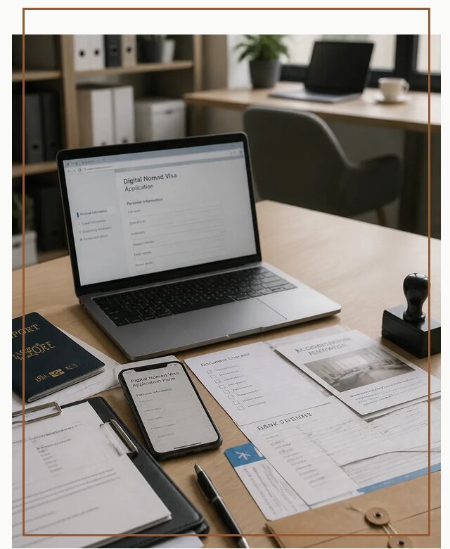 Оформление визы цифрового кочевника под ключ в Полевской